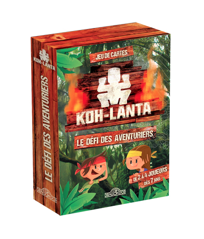 Koh-Lanta - Jeu de cartes - Le défi des aventuriers (Jeunesse)