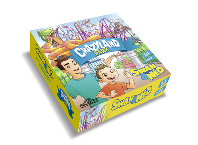 Swan & Néo - Le Jeu de société - Crazyland Park (Coffret)