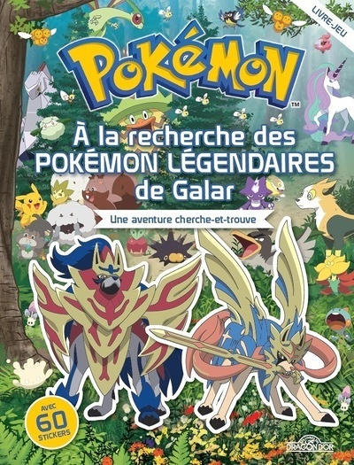 Pokémon - Cherche-et-trouve - À la recherche des Pokémon légendaires de Galar (Jeunesse)