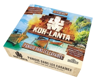 Koh-Lanta - Escape box - Panique dans les Caraïbes (Coffret)