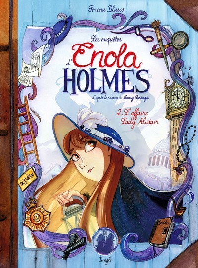 Les enquêtes d'Enola Holmes - Tome 2 L'affaire Lady Alistair (BD)