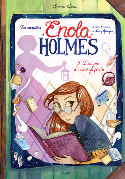 Les enquêtes d'Enola Holmes - Tome 5 L'égnime du message perdu (BD)