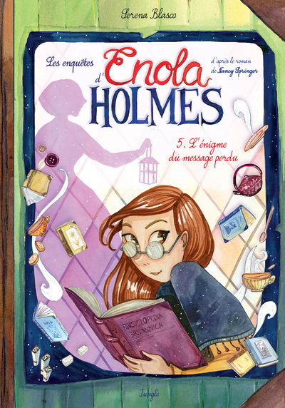 Les enquêtes d'Enola Holmes - Tome 5 L'égnime du message perdu (BD)