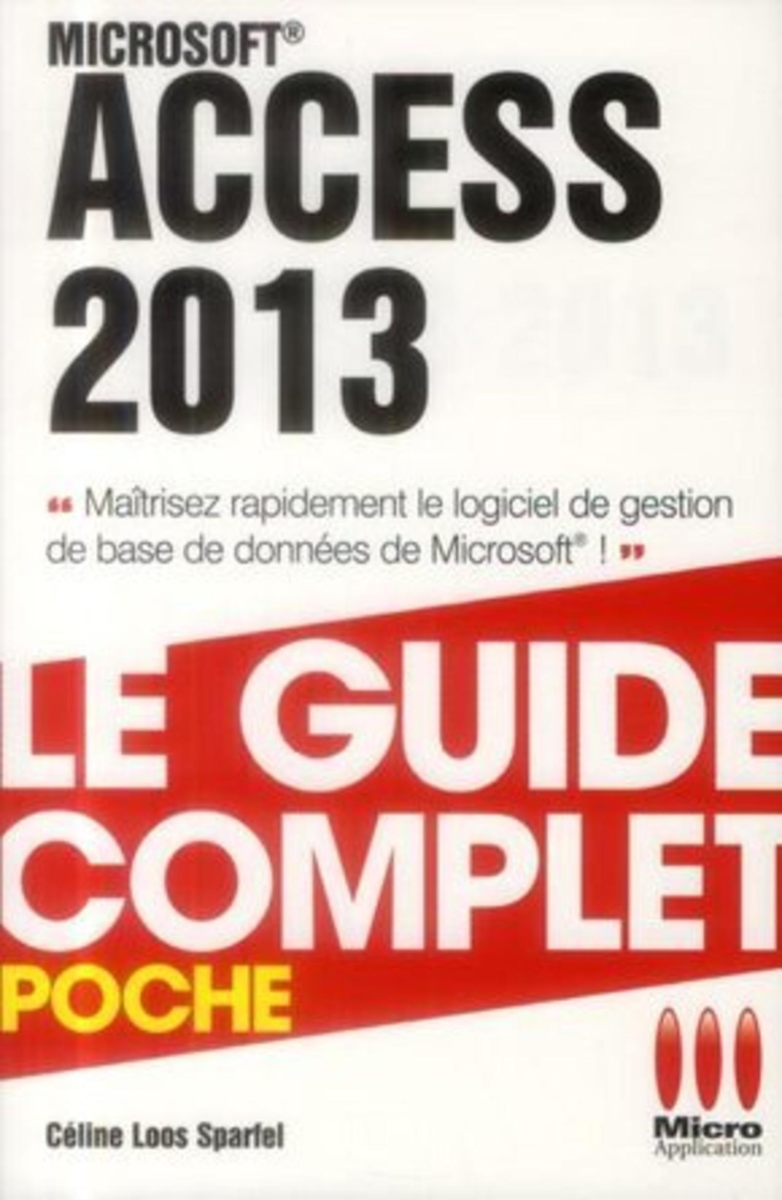 GC POCHE ACCESS 2013 (Broché)