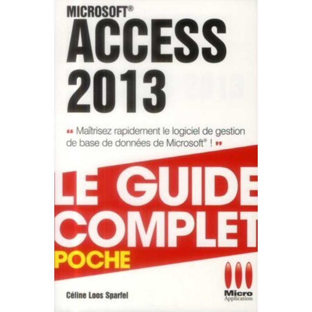 GC POCHE ACCESS 2013 (Broché)
