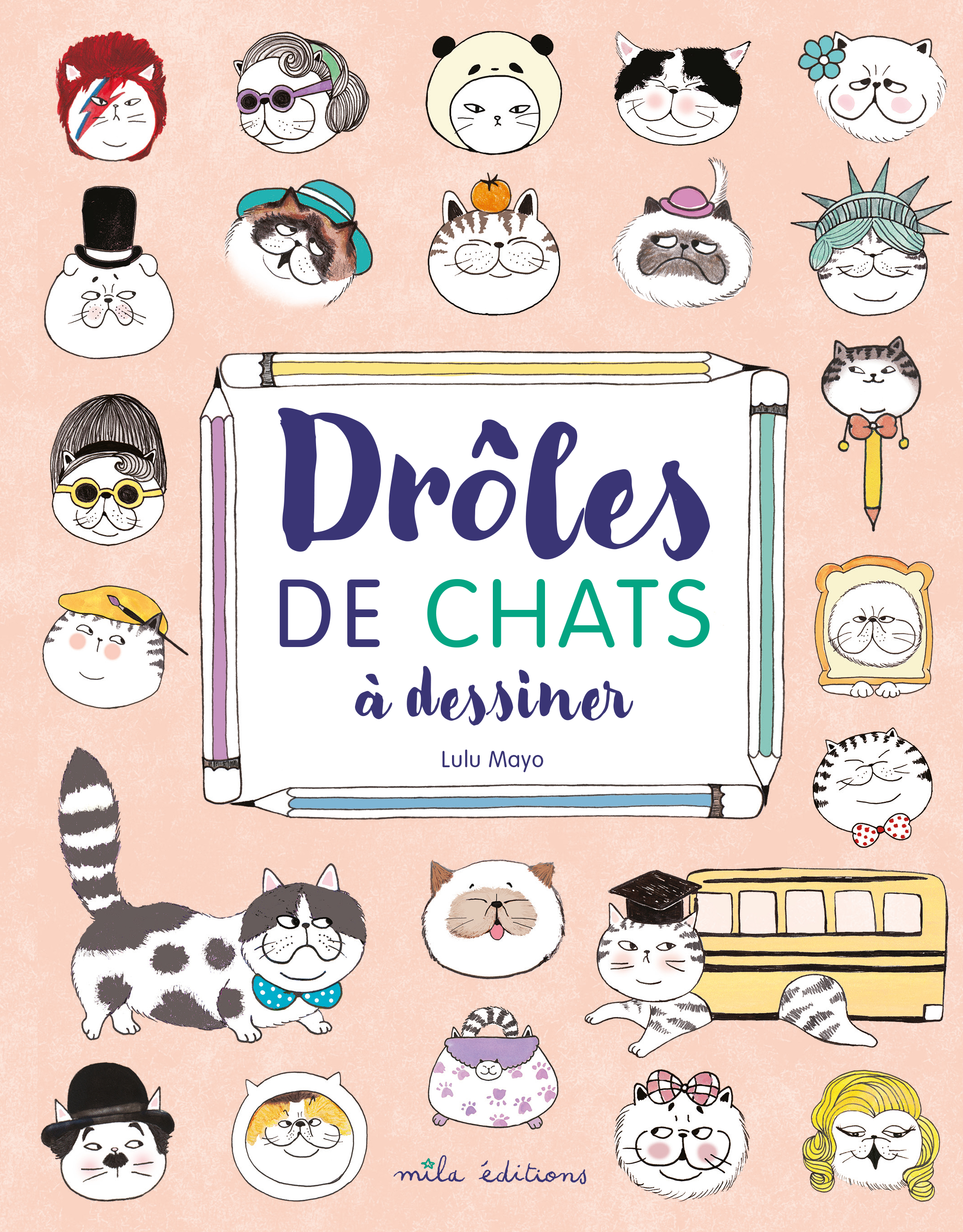 Drôles de chats à dessiner (Jeunesse)