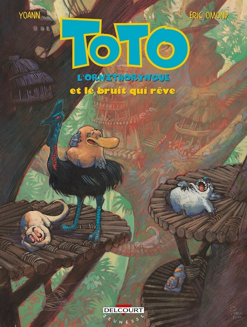 Toto l'ornithorynque Tome 4 - Et le bruit qui rêve (BD)