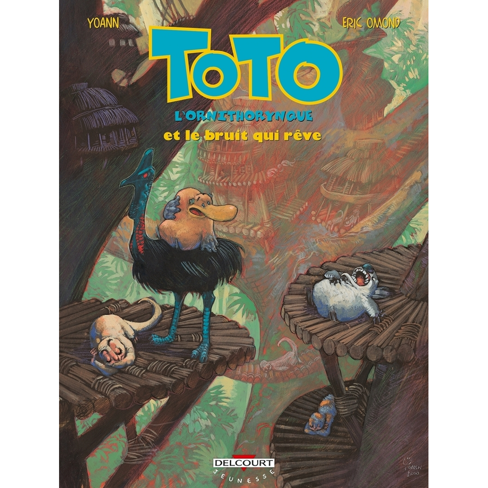Toto l'ornithorynque Tome 4 - Et le bruit qui rêve (BD)