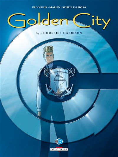 Golden City Tome 5 - Le Dossier Harrison (BD)