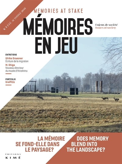 Mémoires en jeu = Memories at stake - Numéro 7 : La mémoire se fond-elle dans le paysage ? (Revue)