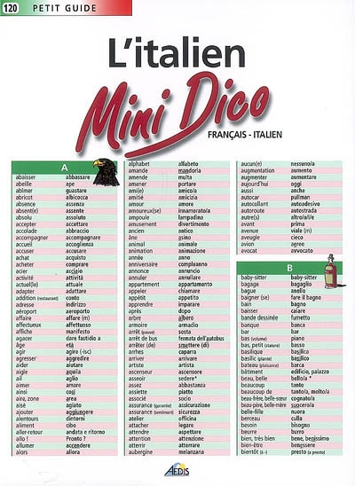 Mini dico français/italien (Broché)