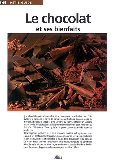 le chocolat et ses bienfaits (Broché)