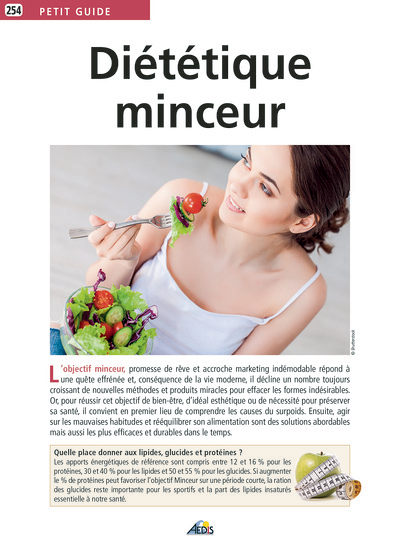 DIETETIQUE MINCEUR (Broché)
