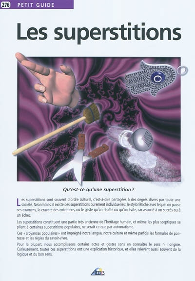 Les superstitions (Broché)
