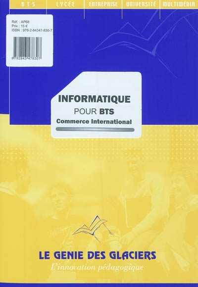 Informatique pour BTS commerce international (Broché)
