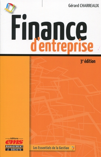 Finance d'entreprise (Broché)