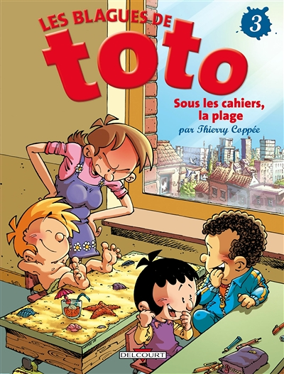Les Blagues de Toto Tome 3 - Sous les cahiers, la plage (BD)