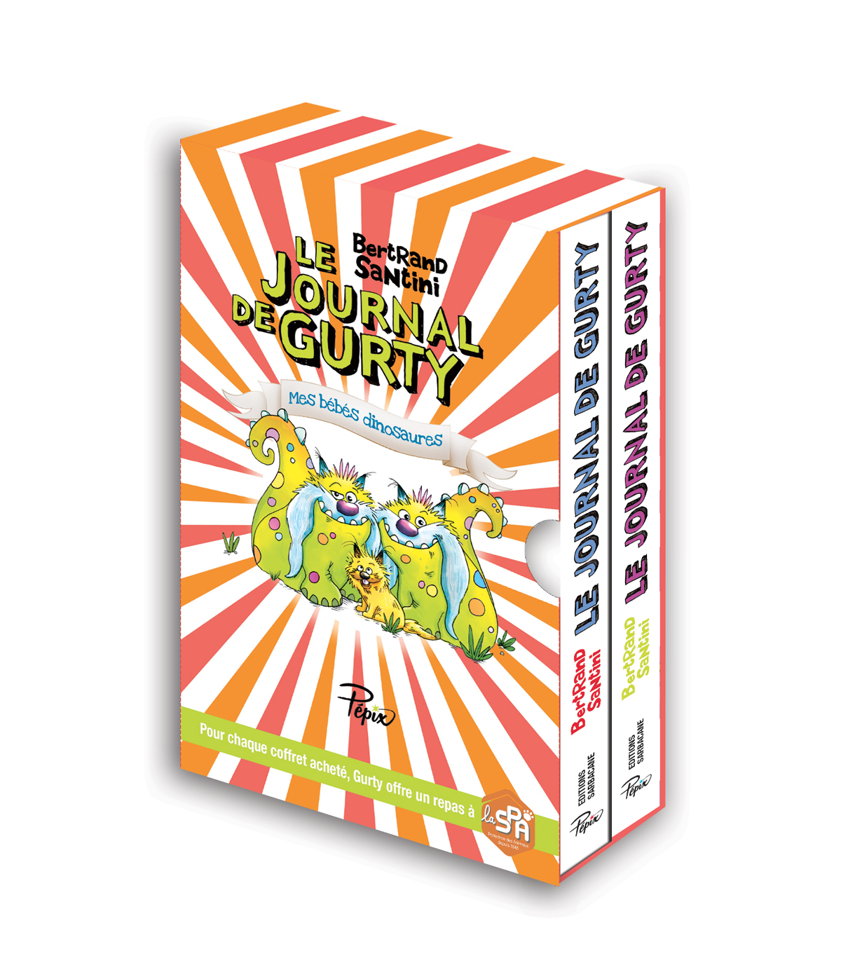 Le Journal de Gurty - Coffret Le Journal de Gurty - T5/T6 - T5 : Vacances chez Tête de Fesses / T6 :