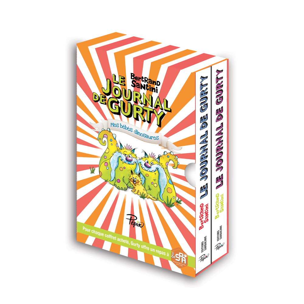 Le Journal de Gurty - Coffret Le Journal de Gurty - T5/T6 - T5 : Vacances chez Tête de Fesses / T6 :