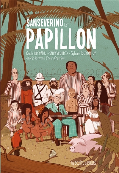 Sansévérino est Papillon - Livre-CD (BD)