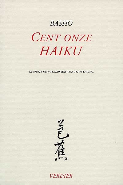 Cent onze haïku (Grand format)