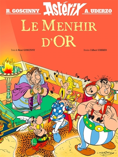 Astérix - Album illustré - Le Menhir d'Or (Hors collection) - Hors collection - Album illustré (BD)