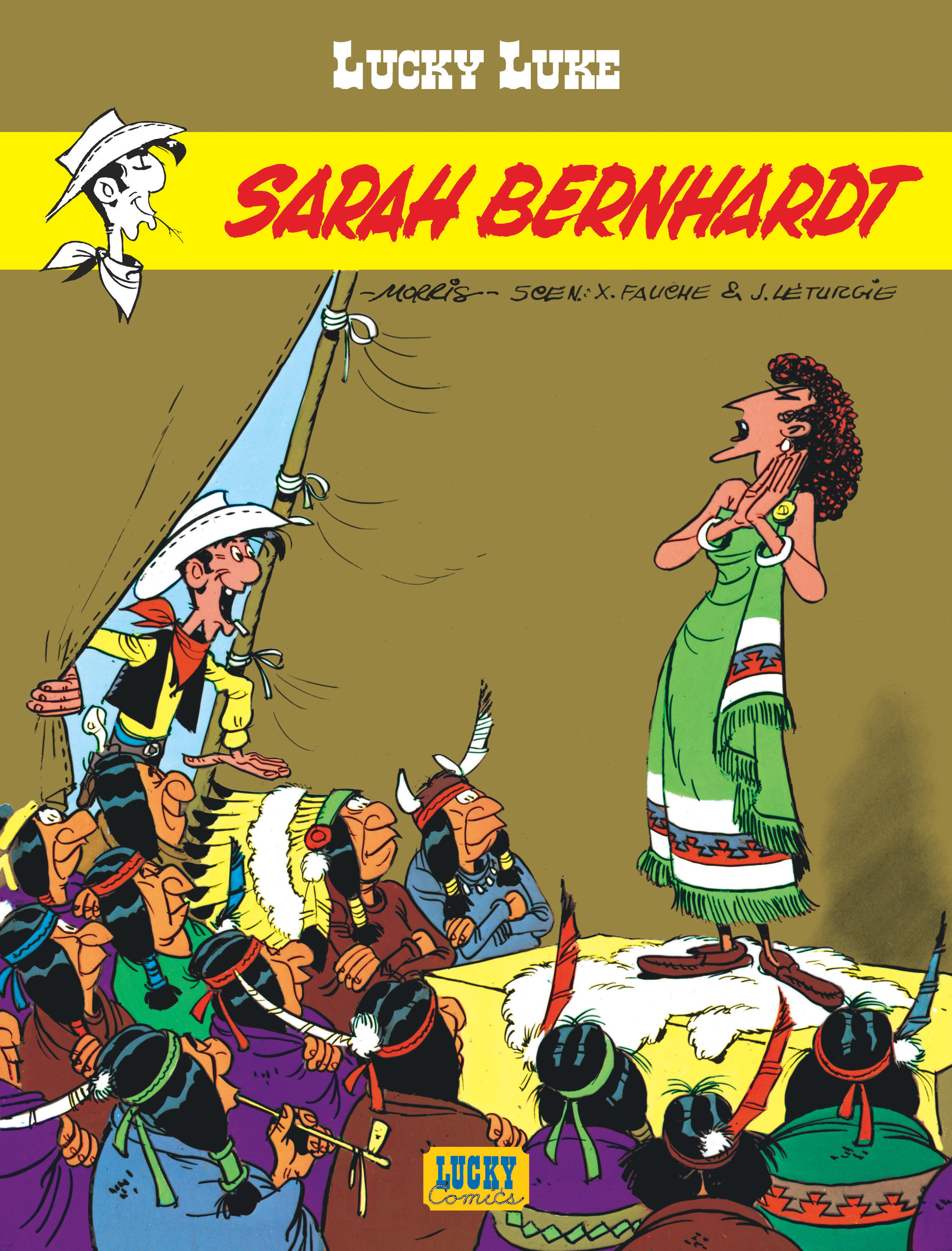 Lucky Luke - Tome 19 - Sarah Bernhardt (BD)