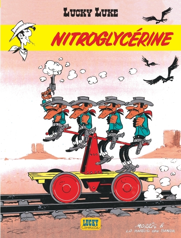 Lucky Luke - Tome 25 - Nitroglycérine (BD)