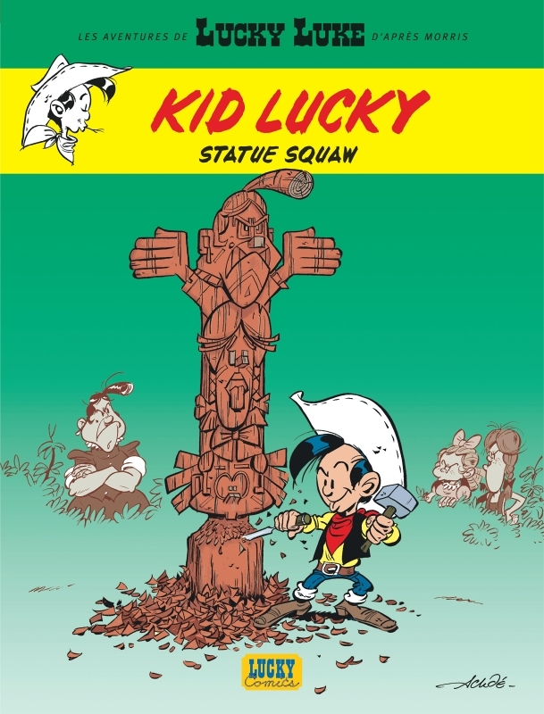 Les Aventures de Kid Lucky d'après Morris - Statue Squaw (BD)