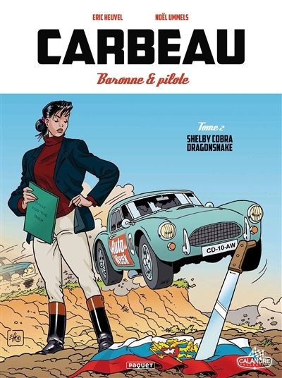 CARBEAU Tome 2 - Shelby Cobra Dragonsnake (BD)