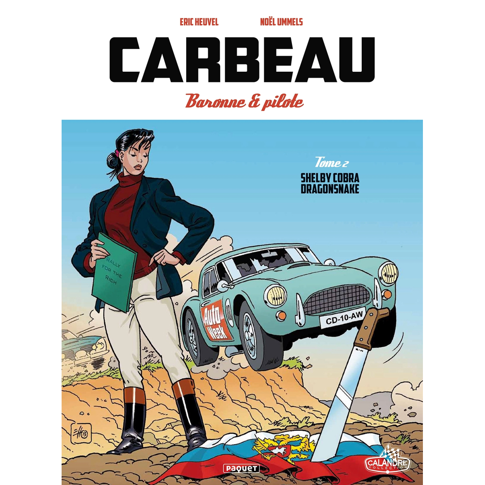 CARBEAU Tome 2 - Shelby Cobra Dragonsnake (BD)