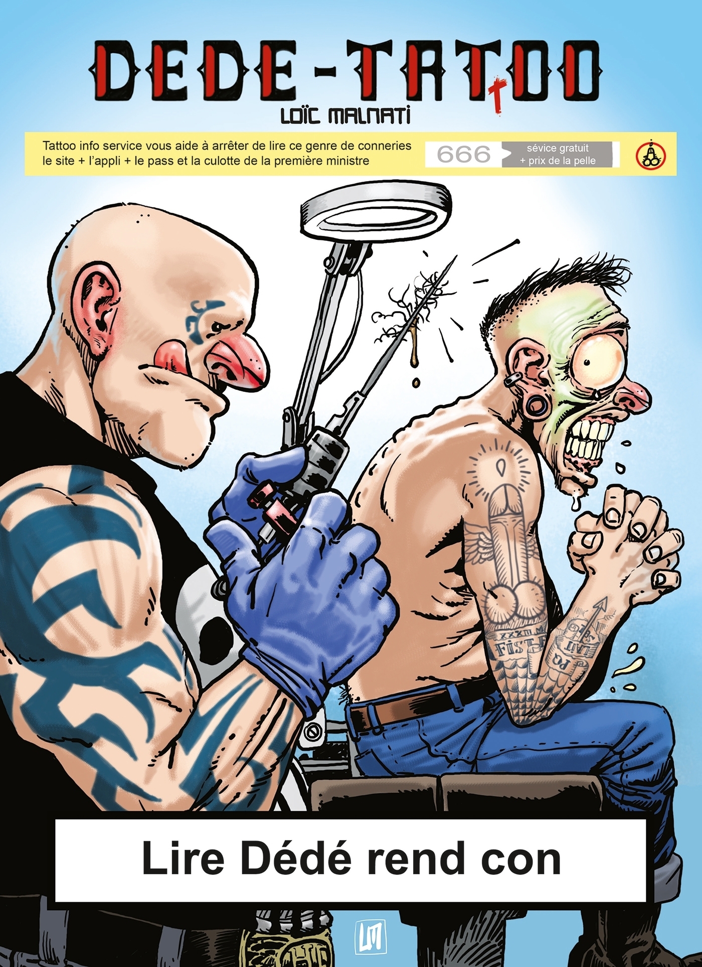 DEDE-TATTOO - LIRE DEDE REND CON (BD)