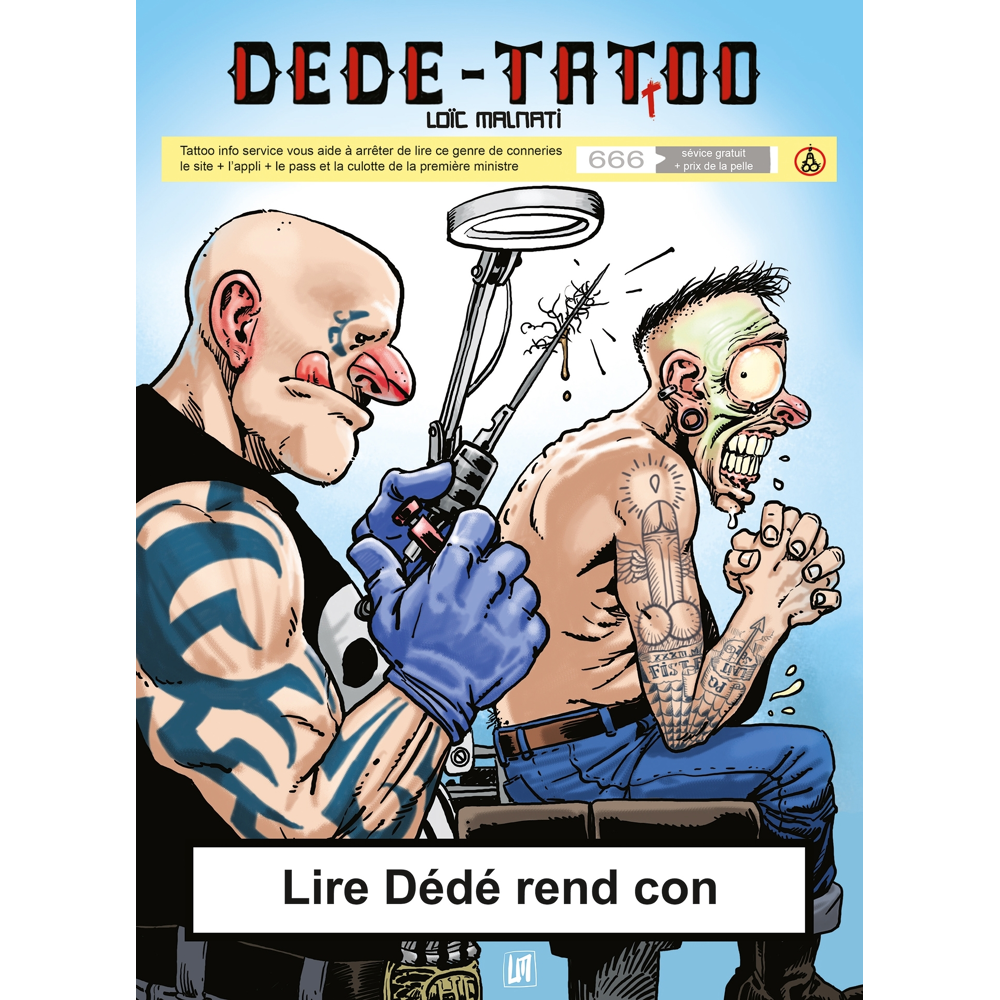 DEDE-TATTOO - LIRE DEDE REND CON (BD)