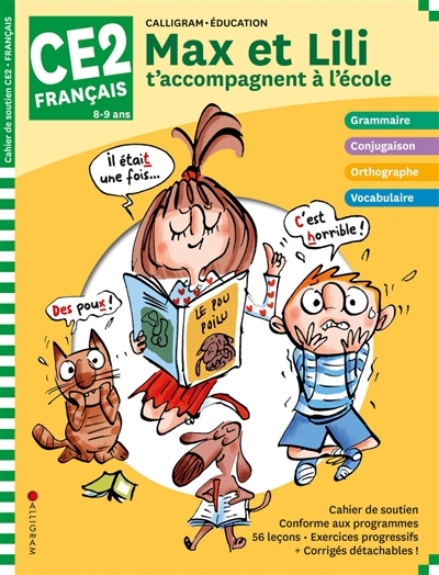 Max et Lili t'accompagnent à l'école en CE2 / Français (Broché)