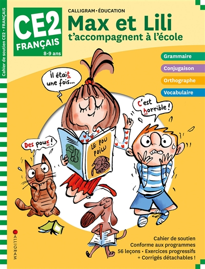 Max et Lili t'accompagnent à l'école en CE2 / Français (Broché)