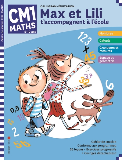 Max et Lili t'accompagnent en CM1 / Maths (Broché)