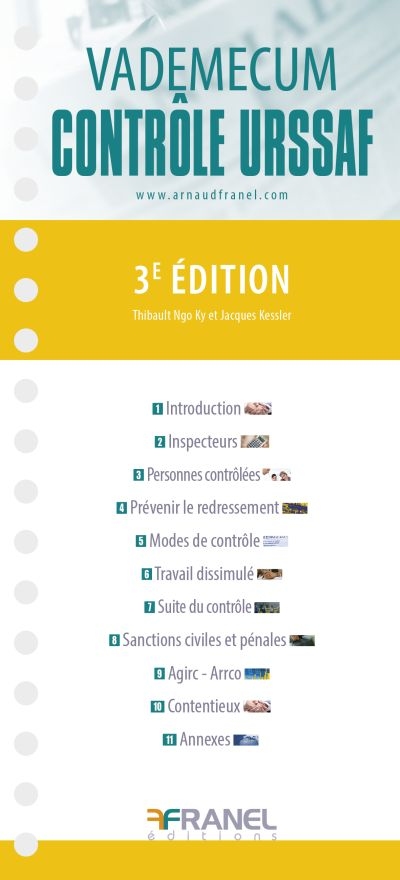 Vademecum de l'urssaf 3 édition (Spirale)