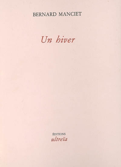 Un hiver (Grand format)