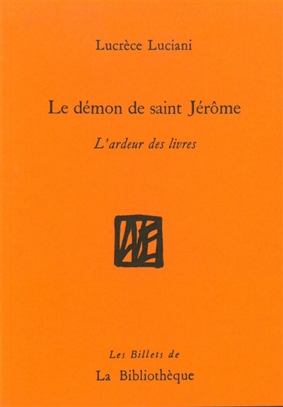 Le Démon de Saint Jérôme (Broché)