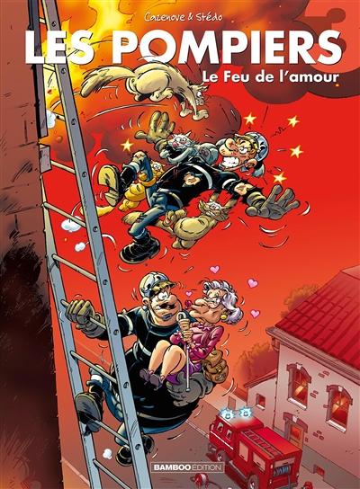 Les Pompiers - Tome 3 - Le feu de l'amour (BD)