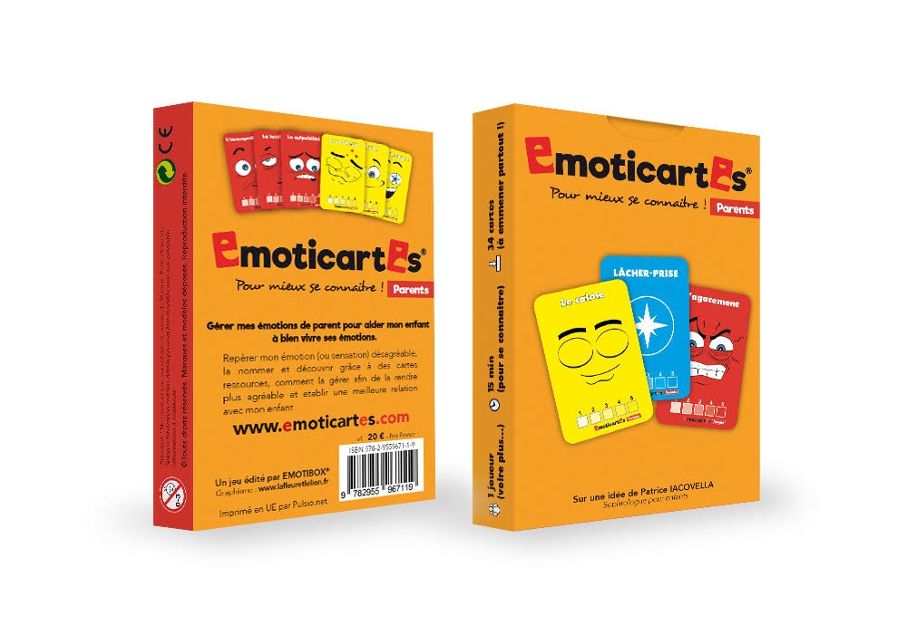 Émoticartes Parents - Comprendre mes émotions de parent (Broché)