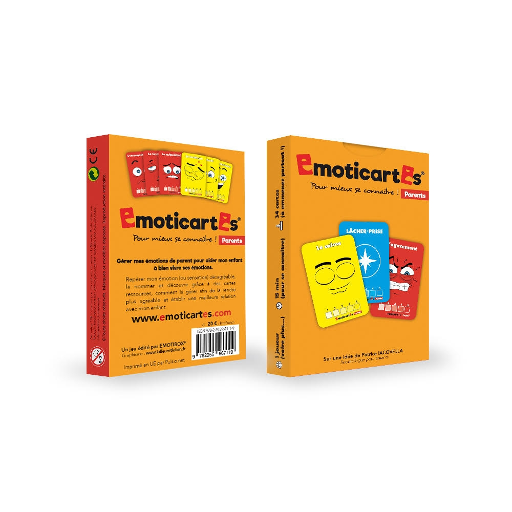 Émoticartes Parents - Comprendre mes émotions de parent (Broché)
