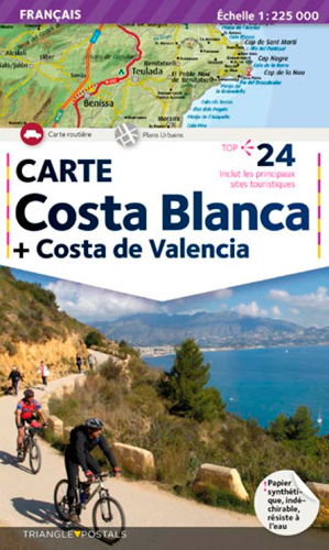 Costa Blanca/Costa Valencia 1/225.000 (Carte)
