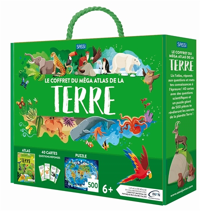 Le coffret du méga atlas de la terre (Coffret)