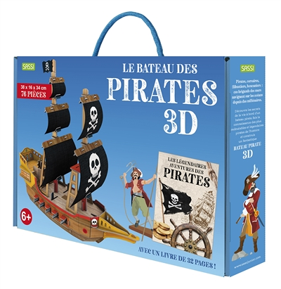 Le bateau des pirates 3D - N.E. 2022 (Valisette)