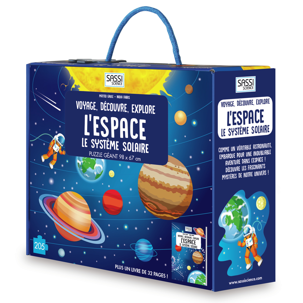 Voyage, découvre, explore - L'espace - Le système solaire voyage, découvre, explore 6 ans (Jeunesse)