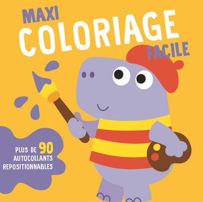 L'Hippopotame maxi coloriage (Jeunesse)