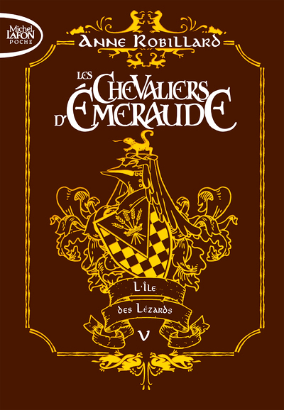 Les chevaliers d'émeraude - Edition collector - Tome 5 L'île des lézards (Poche)