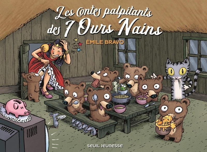 Les Contes palpitants des 7 ours nains (BD)