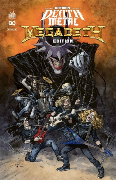 Batman Death Metal #1 Megadeth Edition , tome 1 / Edition spéciale, Limitée (Couverture Megadeth) (B